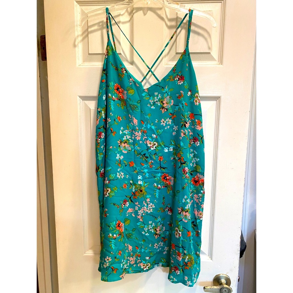 Xhilaration Sleeveless Floral Dress